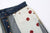 Brú na Bóinne 7776A 13.5oz Selvedge Denim - Patchwork Vintage Wash Made in Japan Pocket Bag Ladybug