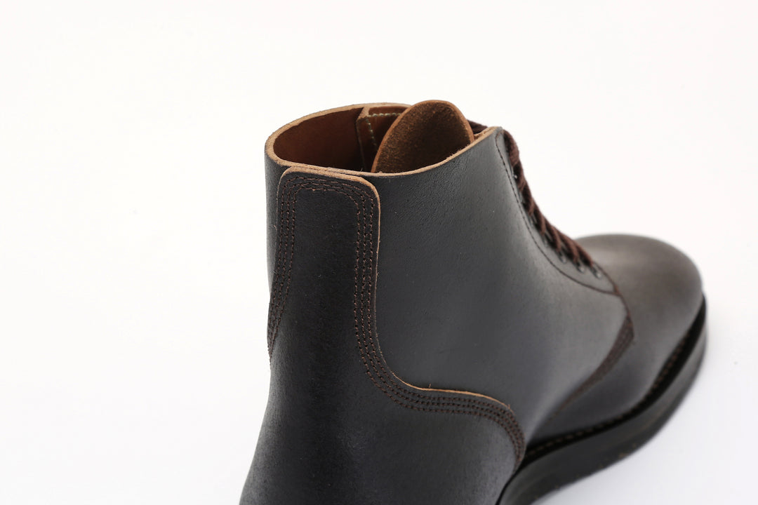 Skoob SKB-002SP "Infantry" Horween Waxed Flesh Leather M-43 Boots  - Limited Edition Black