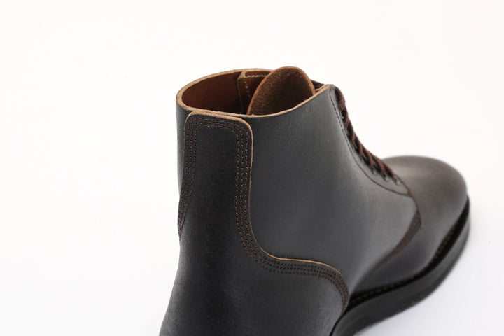 Skoob SKB-002SP "Infantry" Horween Waxed Flesh Leather M-43 Boots  - Limited Edition Black