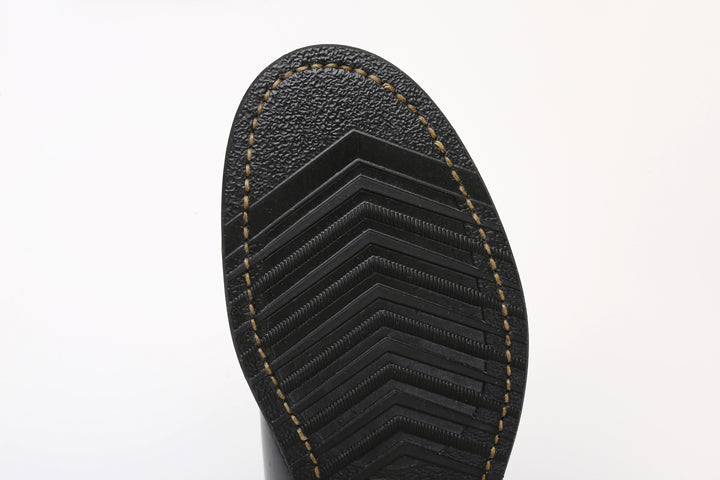 Skoob SKB-002SP "Infantry" Horween Waxed Flesh Leather M-43 Boots  - Limited Edition Black