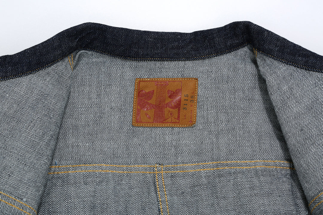 Omoto Denim 3115 13.5oz Selvedge Type 1 Denim Jacket