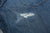 Brú na Bóinne 7777A 13.5oz Selvedge Denim - Patchwork Vintage Wash Wide Tapered Fit Made in Japan Medning Detail