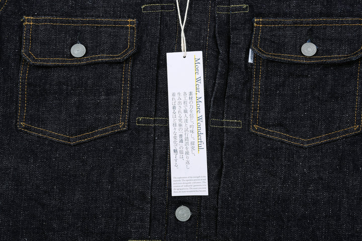 Omoto Denim 3211 15.5oz "Slub-Nep" Selvedge Type 2 Denim Jacket