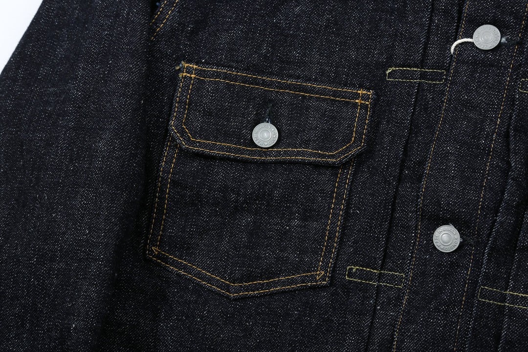 Omoto Denim 3211 15.5oz "Slub-Nep" Selvedge Type 2 Denim Jacket