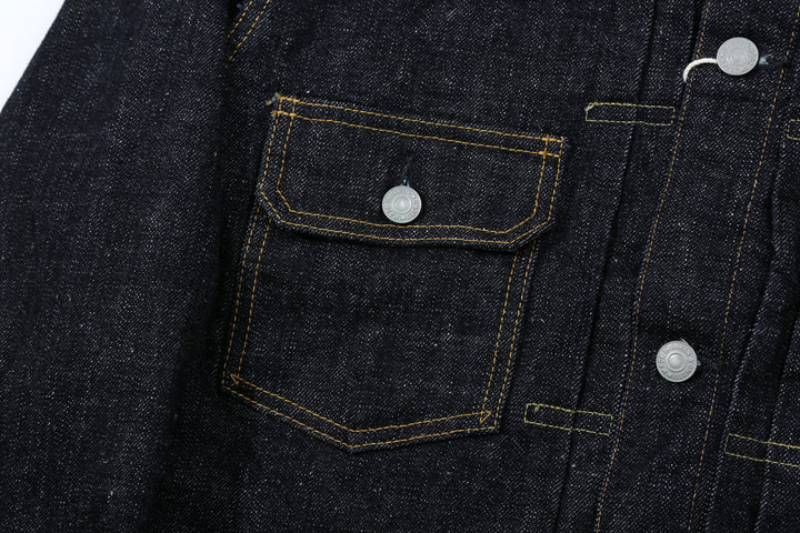 Omoto Denim 3211 15.5oz "Slub-Nep" Selvedge Type 2 Denim Jacket