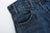 Brú na Bóinne 7777A 13.5oz Selvedge Denim - Patchwork Vintage Wash Wide Tapered Fit Made in Japan Front Right Pocket Close Up