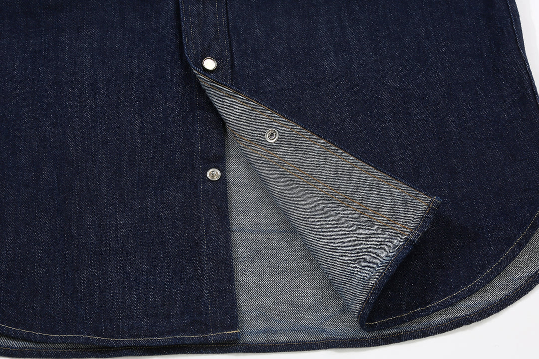 Deluxeware 7600 Wildman 10oz Denim Western Shirt