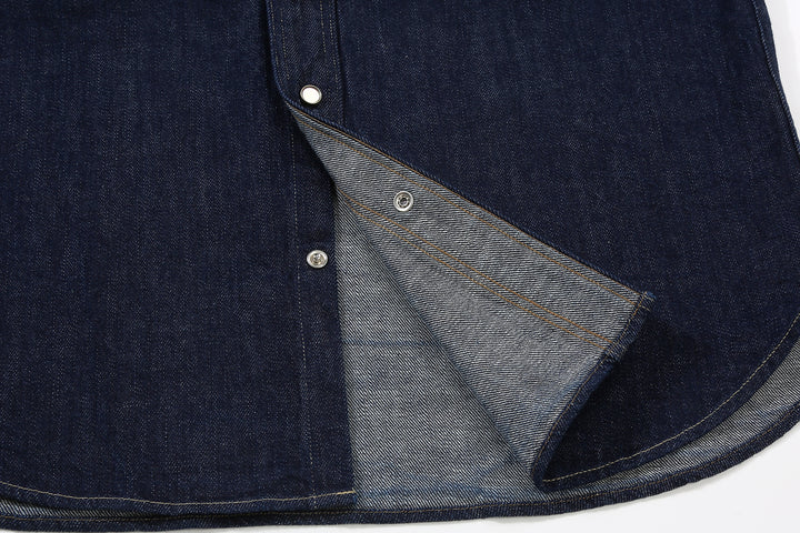 Deluxeware 7600 Wildman 10oz Denim Western Shirt