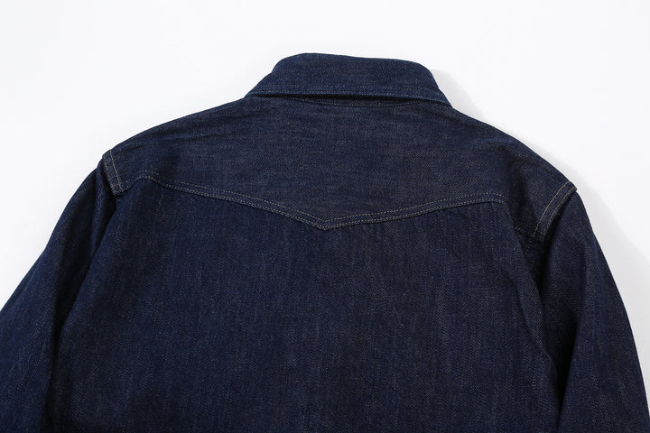 Deluxeware 7600 Wildman 10oz Denim Western Shirt