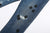Brú na Bóinne 7772A 13.5oz Selvedge Denim - Midnight Flowers Vintage Wash Leather Flowers
