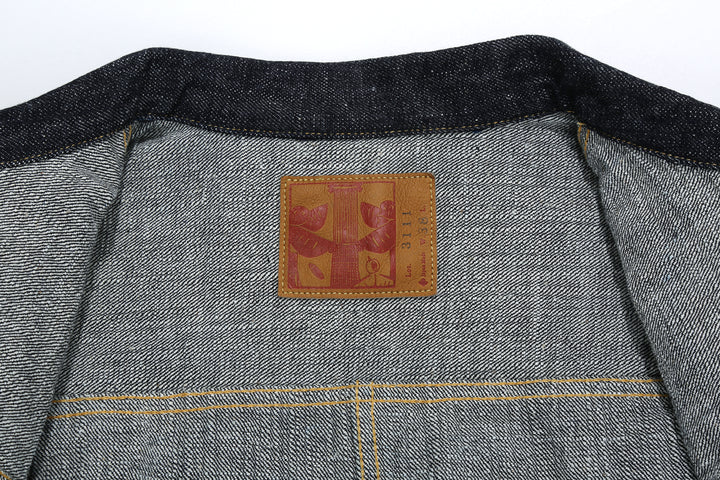 Omoto Denim 3111 15.5oz "Slub-Nep" Selvedge Type 1 Denim Jacket