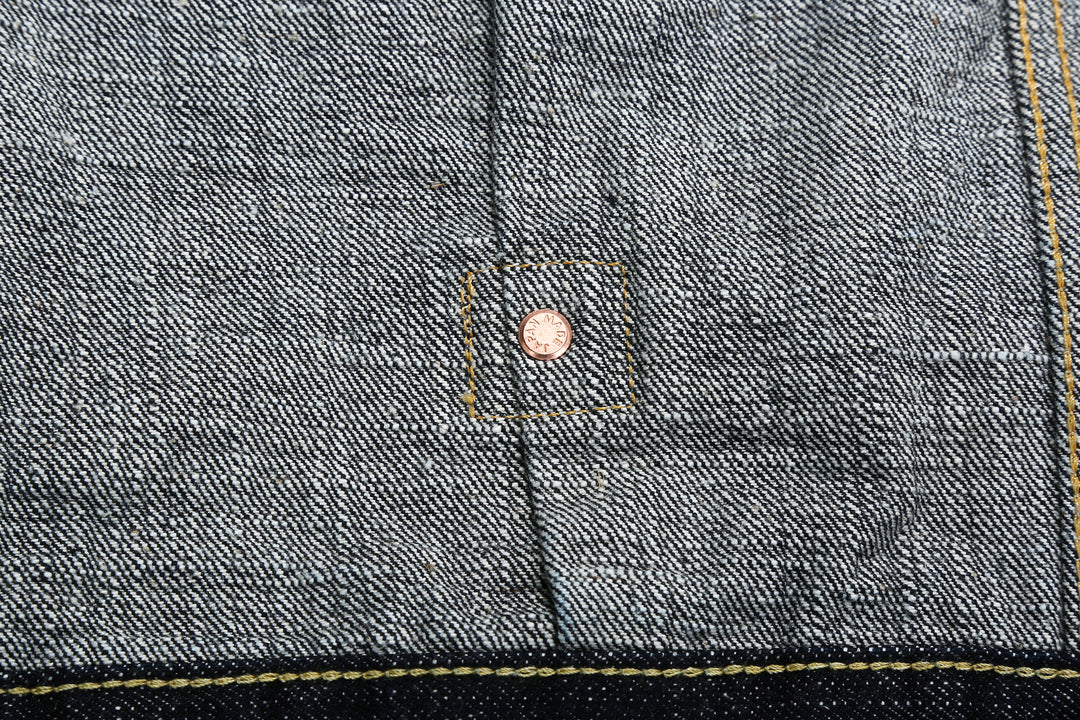 Omoto Denim 3111 15.5oz "Slub-Nep" Selvedge Type 1 Denim Jacket
