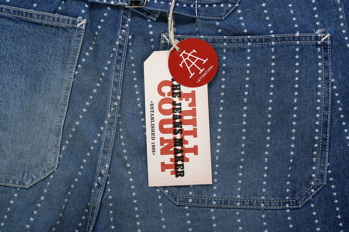 Fullcount 1138HW Star Wabash Workers Pants - Vintage Wash