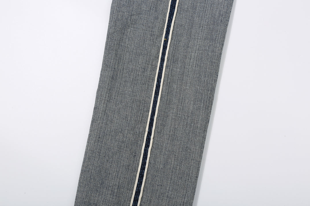 Brú na Bóinne 7772A 13.5oz Selvedge Denim - Midnight Flowers Vintage Wash Selvedge