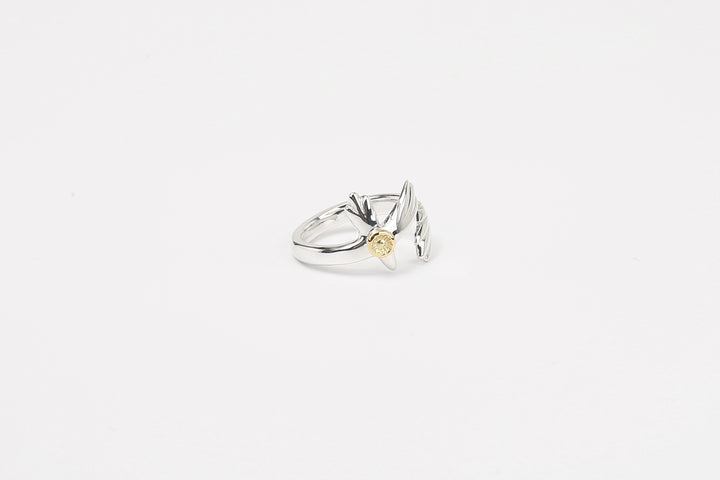 Moto Contemporary Native RC-02 Eagle Ring with K18 Gold Accent