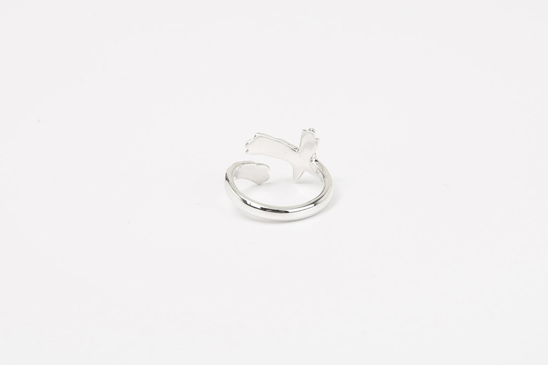 Moto Contemporary Native RC-02 Eagle Ring with K18 Gold Accent