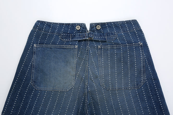 Fullcount 1138HW Star Wabash Workers Pants - Vintage Wash