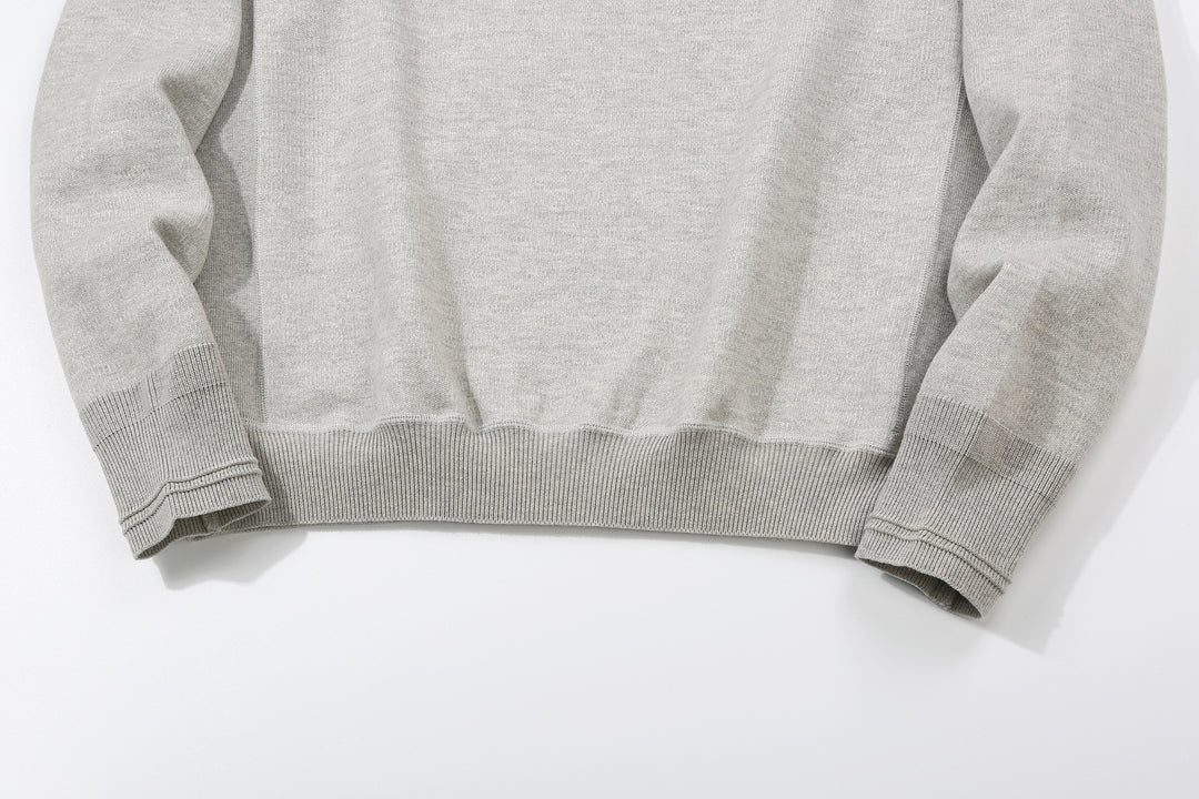 Un-Useless 170401 Swknit Inlay Sweatshirt- Crew Neck