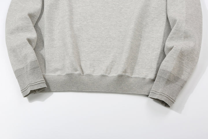 Un-Useless 170401 Swknit Inlay Sweatshirt- Crew Neck