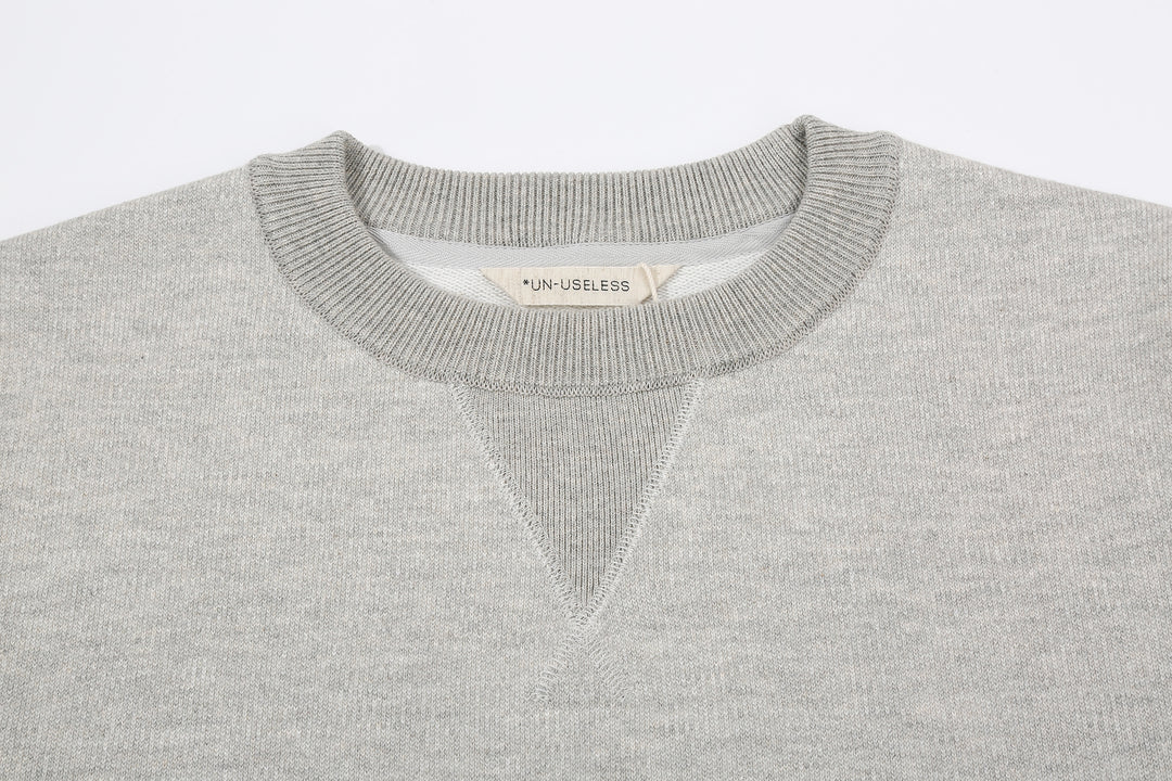 Un-Useless 170401 Swknit Inlay Sweatshirt- Crew Neck