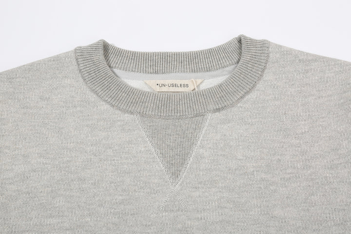 Un-Useless 170401 Swknit Inlay Sweatshirt- Crew Neck