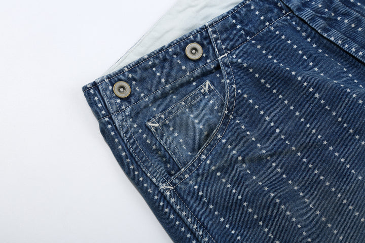 Fullcount 1138HW Star Wabash Workers Pants - Vintage Wash