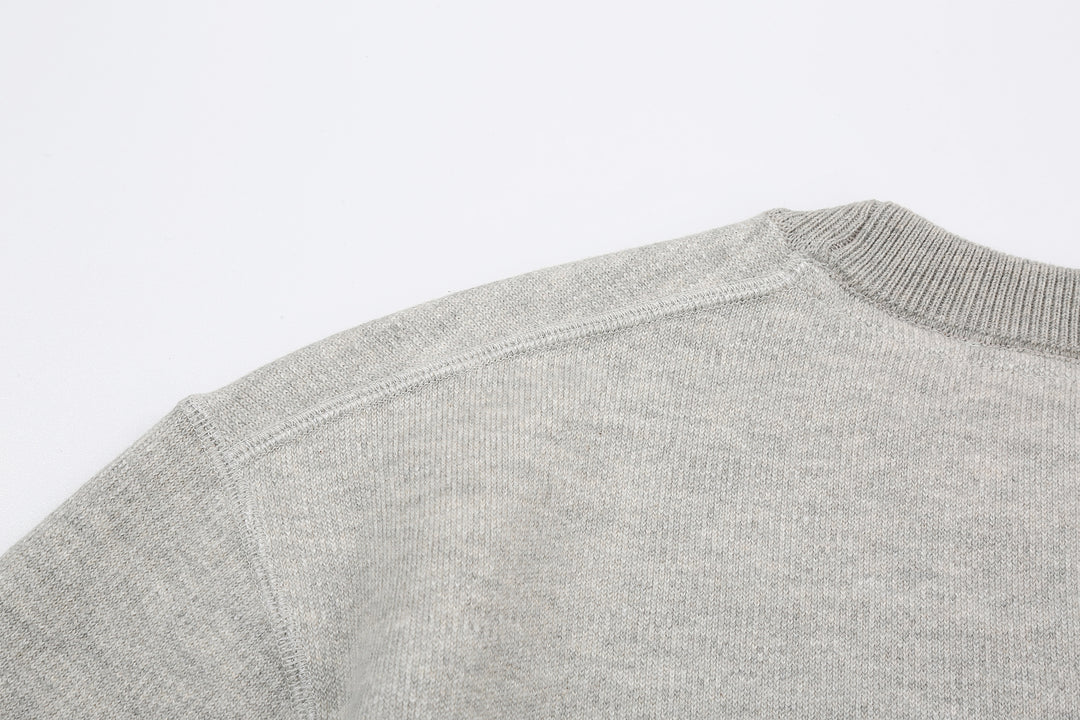 Un-Useless 170401 Swknit Inlay Sweatshirt- Crew Neck
