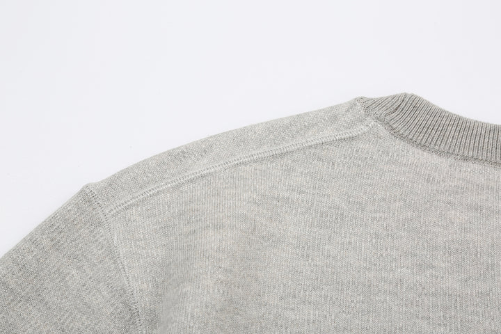 Un-Useless 170401 Swknit Inlay Sweatshirt- Crew Neck