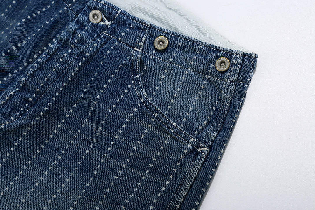 Fullcount 1138HW Star Wabash Workers Pants - Vintage Wash