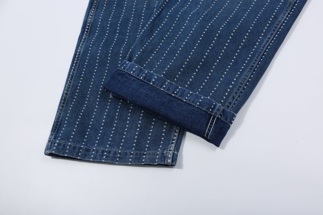 Fullcount 1138HW Star Wabash Workers Pants - Vintage Wash