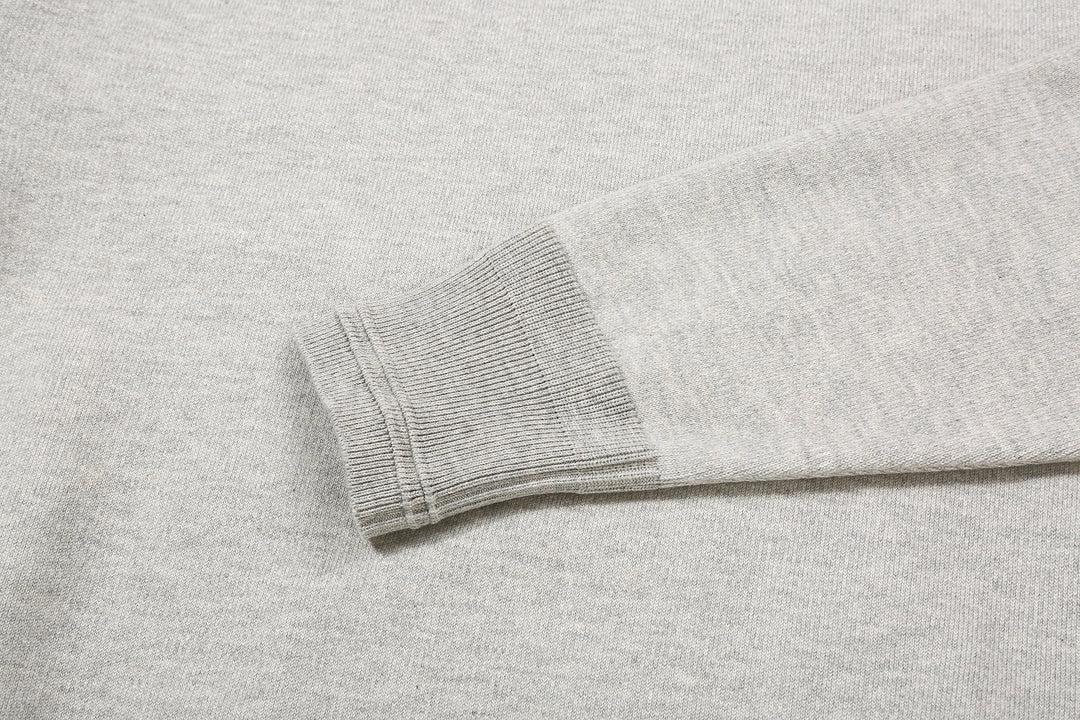 Un-Useless 170402 Swknit Inlay Sweatshirt - Mock Neck