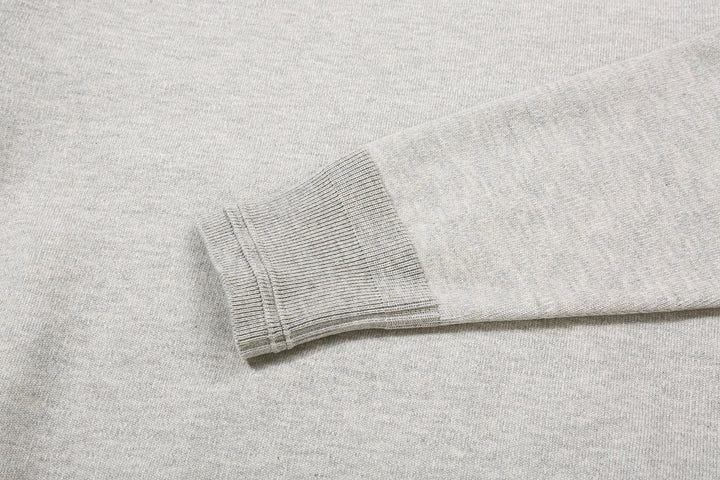 Un-Useless 170402 Swknit Inlay Sweatshirt - Mock Neck