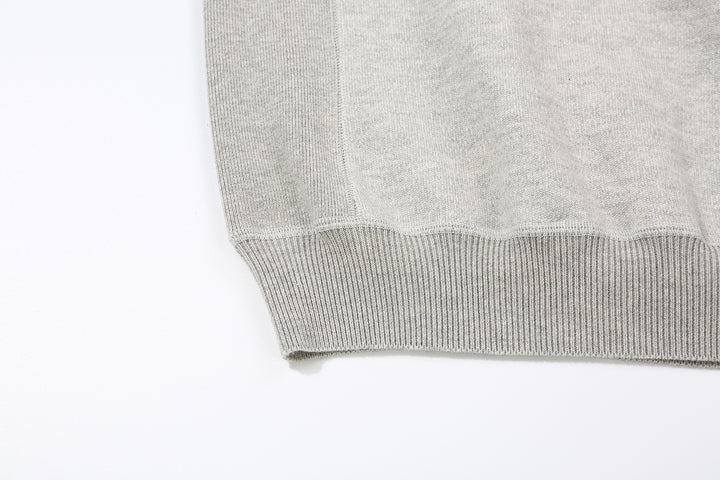 Un-Useless 170402 Swknit Inlay Sweatshirt - Mock Neck