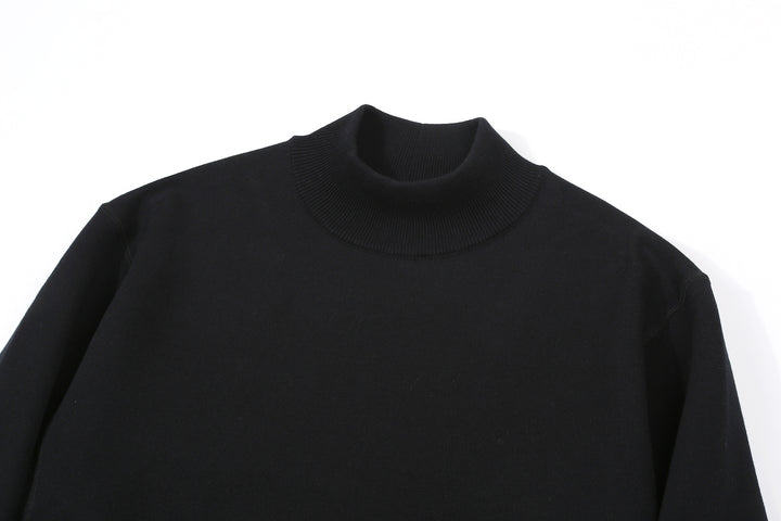 Un-Useless 170402 Swknit Inlay Sweatshirt - Mock Neck