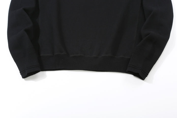 Un-Useless 170402 Swknit Inlay Sweatshirt - Mock Neck