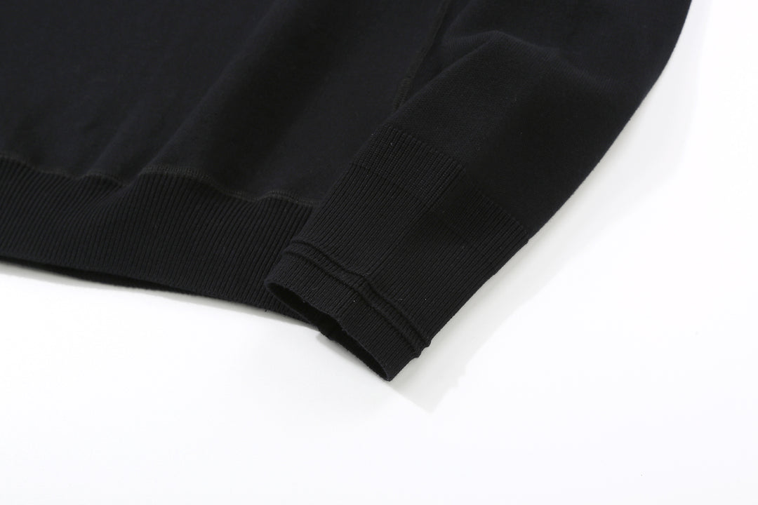 Un-Useless 170402 Swknit Inlay Sweatshirt - Mock Neck