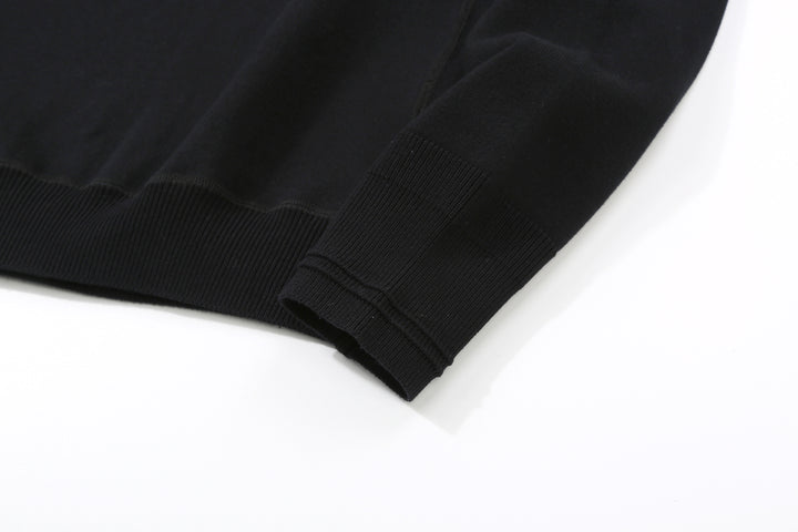 Un-Useless 170402 Swknit Inlay Sweatshirt - Mock Neck