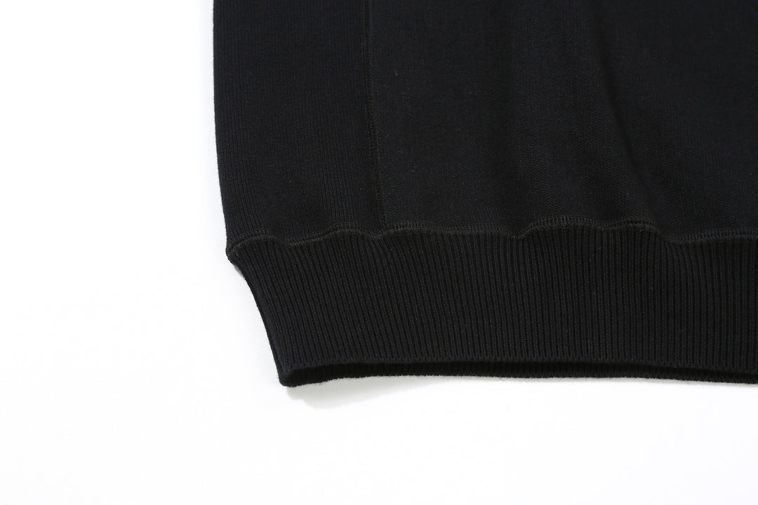 Un-Useless 170402 Swknit Inlay Sweatshirt - Mock Neck