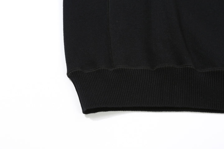 Un-Useless 170402 Swknit Inlay Sweatshirt - Mock Neck