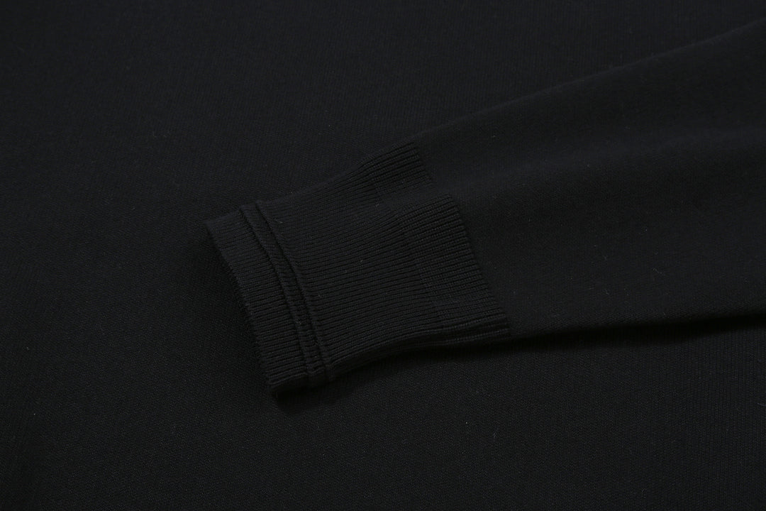 Un-Useless 170402 Swknit Inlay Sweatshirt - Mock Neck