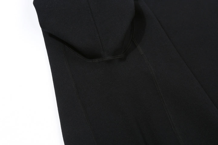 Un-Useless 170402 Swknit Inlay Sweatshirt - Mock Neck