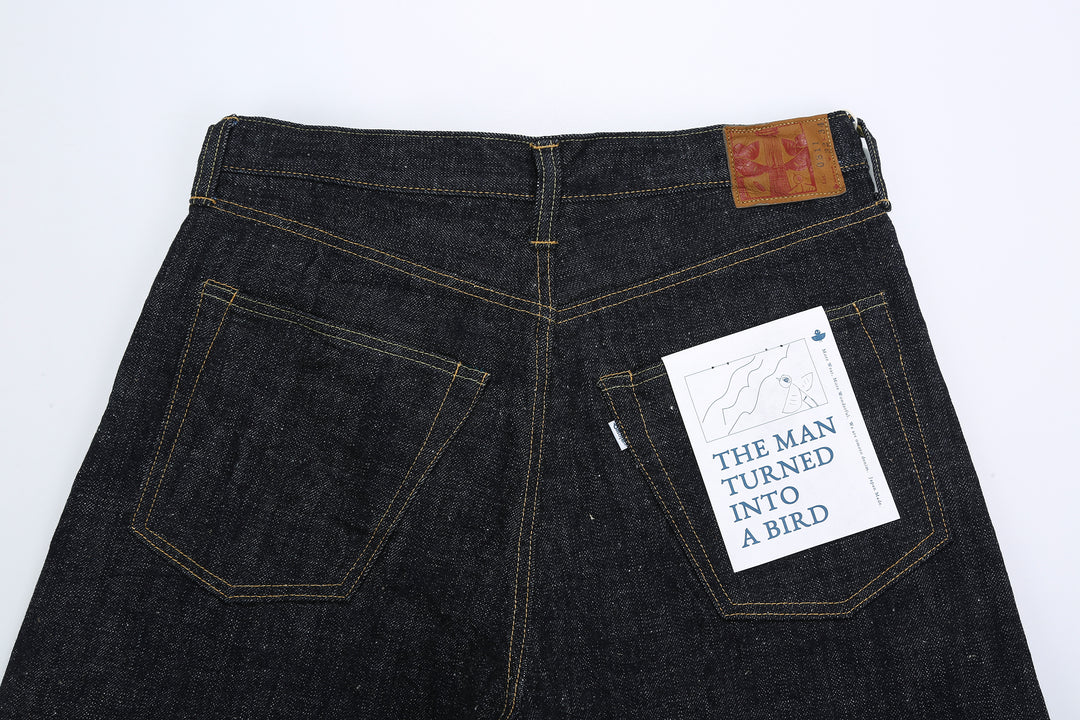 Omoto Denim 0811 15.5oz "Slub-Nep" Selvedge Denim - Wide Straight Fit