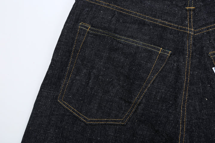 Omoto Denim 0811 15.5oz "Slub-Nep" Selvedge Denim - Wide Straight Fit