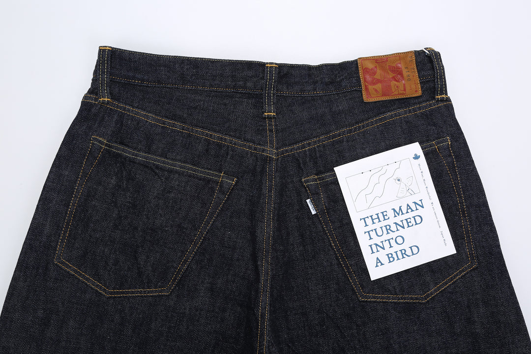 Omoto Denim 0815 13.5oz Selvedge Denim - Wide Straight Fit