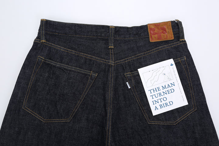 Omoto Denim 0815 13.5oz Selvedge Denim - Wide Straight Fit