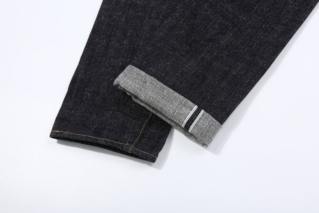 Omoto Denim 0411 15.5oz "Slub-Nep" Selvedge Denim - Slim Tapered Fit
