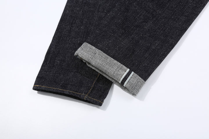 Omoto Denim 0411 15.5oz "Slub-Nep" Selvedge Denim - Slim Tapered Fit