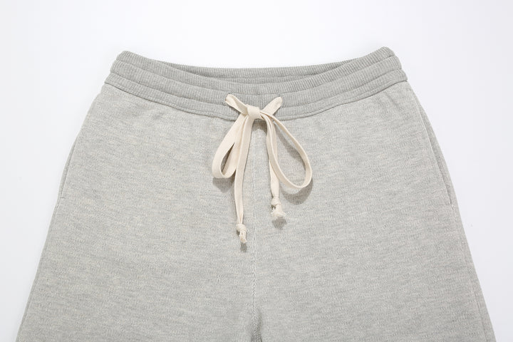 Un-Useless 170414 SWKNIT inlay knit sweatpants made in Japan tapered silhouette grey 