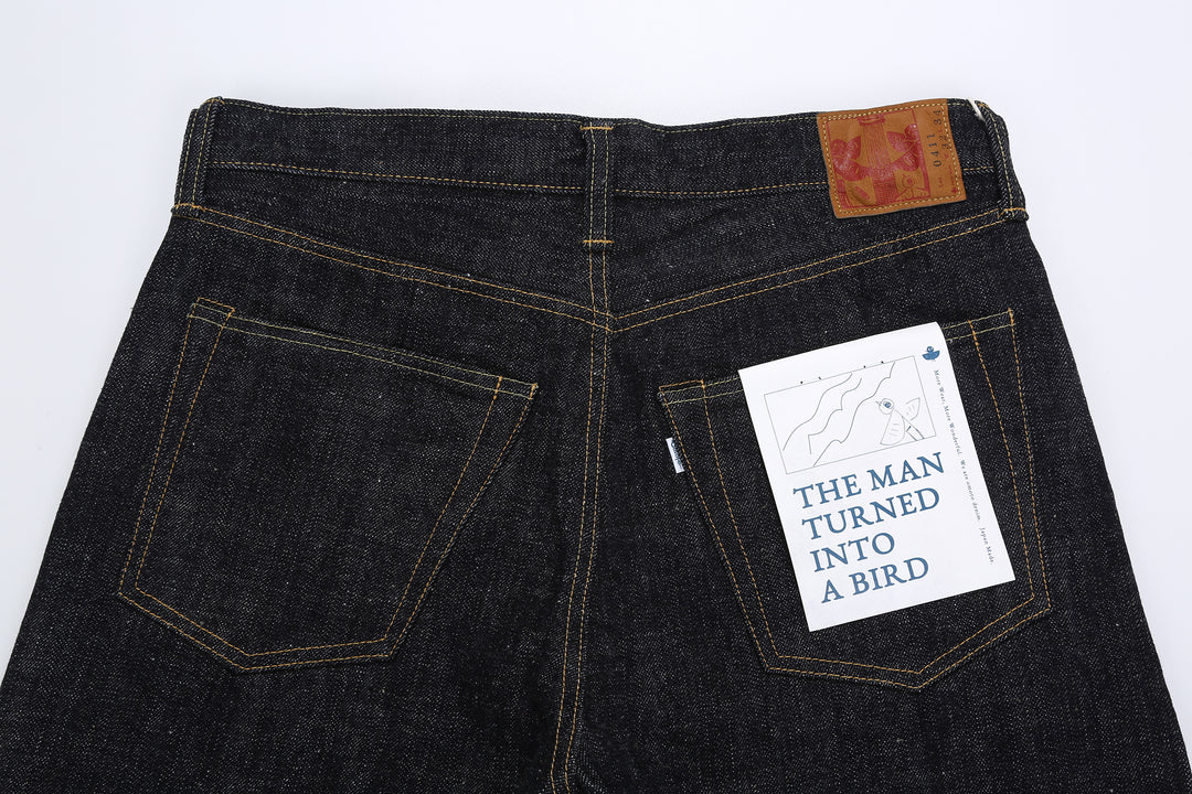 Omoto Denim 0411 15.5oz "Slub-Nep" Selvedge Denim - Slim Tapered Fit