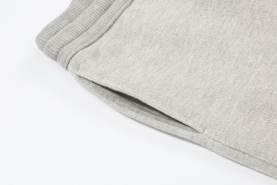Un-Useless 170414 SWKNIT inlay knit sweatpants made in Japan tapered silhouette grey pocket detail